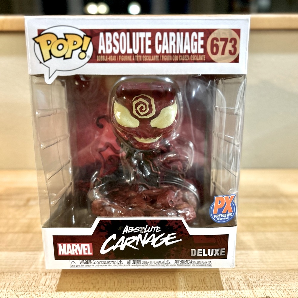Absolute Carnage Marvel Deluxe Pop Figure